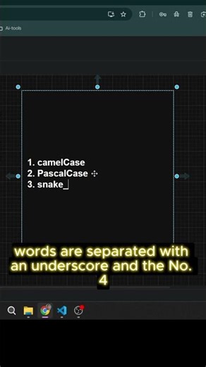 Learn Naming Conventions in 40 Seconds | Programming Tips #coding #shorts #programming