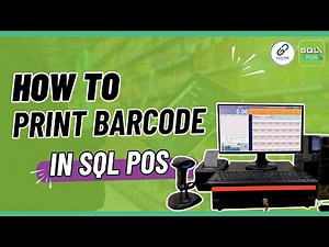 How to print barcode in SQL Pos System