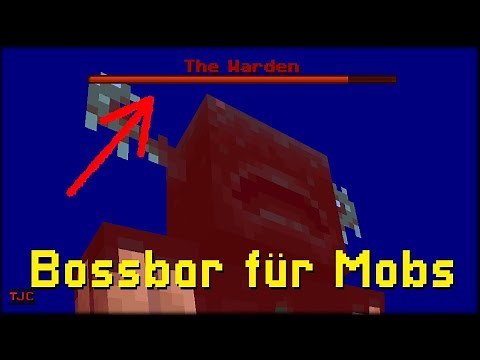 Create a LIFE BOSS BAR for MOBS | e.g., Warden | EASY - TUTORIAL