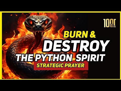 Prayers To Destroy The Spirit of Python & Divination | By The Fire of God