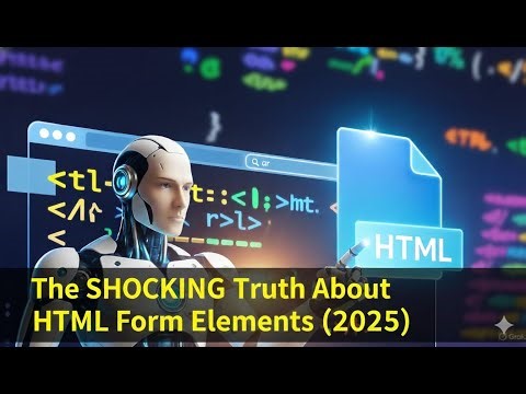 The SHOCKING Truth About HTML Form Elements | HTML Tutorial #20