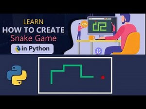 Snake Game in Python (Step-by-Step Code Tutorial for Beginners)