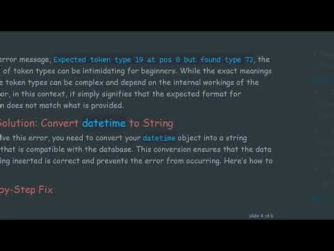 How to Fix the mysqlx Python Connector NoSQL Date Insertion Error