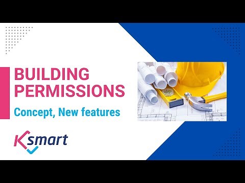 Building Permit Domain | New features | KSMART | Muncipality | Corporation | Building Permissions