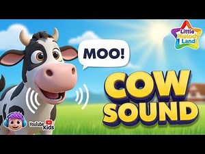 Moo Moo Cow Song – Fun Animal Sounds for Kids