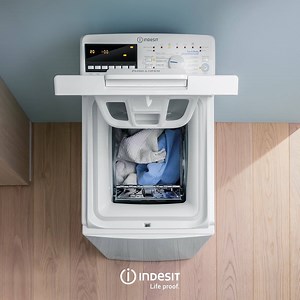 1.3K views · 35 reactions | Daily laundry: a success with the Innex Top Loader Washing Machine and its Turn&Wash. Amazing results in less than 45’. | Indesit | Facebook