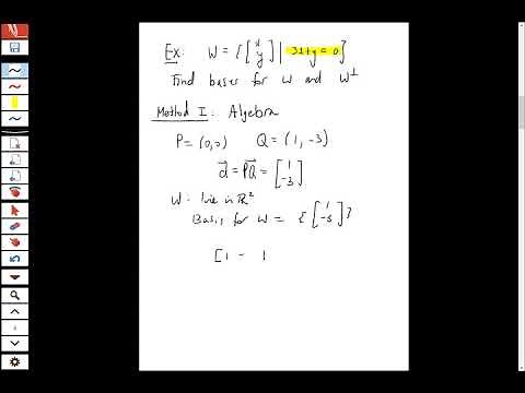 5.2 Orthogonal Complements and Projections