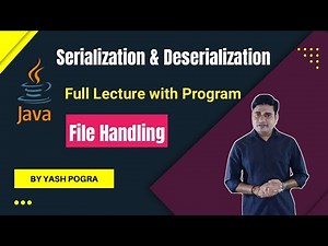Serialization and Deserialization in java | serialversionuid java | objectoutputstream in java