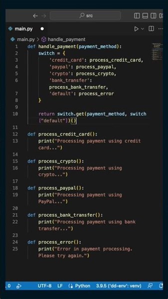 🔥 Simplifying conditional statements with Python switch statement 🔥