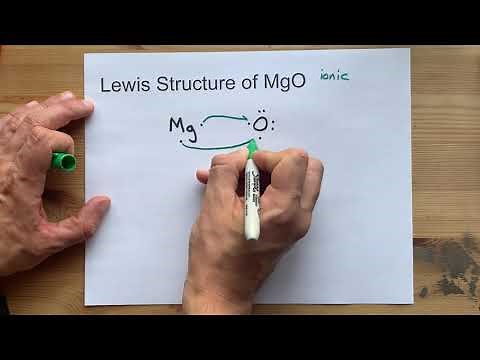 Lewis Structure of Magnesium Oxide (MgO)