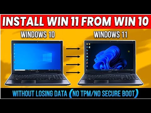 How to Upgrade From Windows 10 to Windows 11 Without Losing Data 2024 (Offline Upgrade)For Free🤯