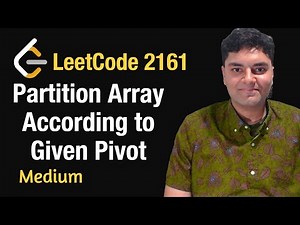 Partition Array According to Given Pivot - Leetcode 2161 - Python