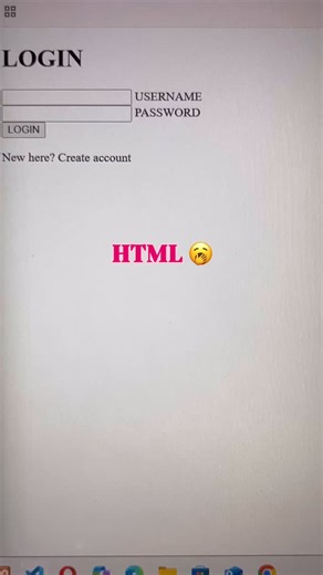ZiraTech 👩‍💻🎀 on Instagram: "Not your basic login 🩷🖤 Dark vibes ✨ HTML & CSS #viral #webdevelopment #explore #fyp #coding"
