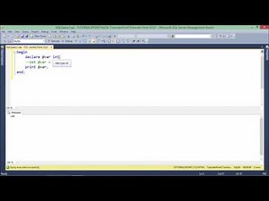 T-SQL - Getting Started