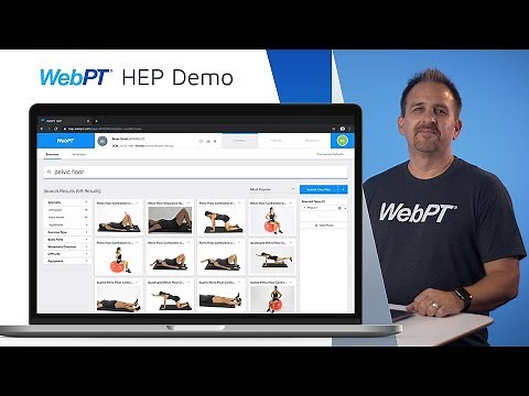 WebPT HEP Demo | Home Exercise Programs | Physical Therapy Software