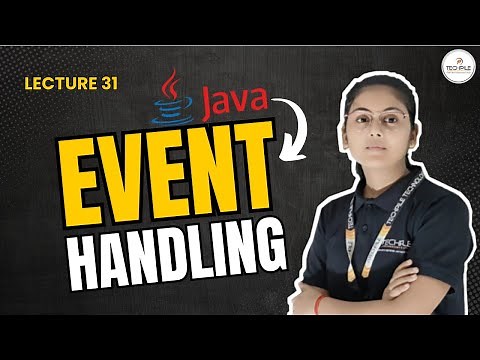Event Handling in Java