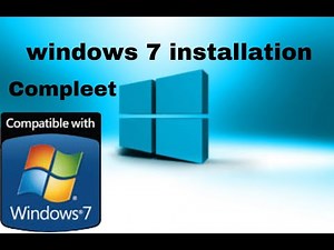 Windows 7 Installation step by step | How to install windows 7 | win 7 installation compleet