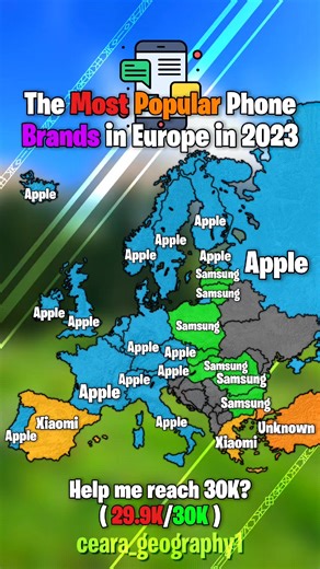 Source: Statcounter #Mapper #most #popular #phone #brand