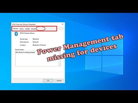 How To Fix Power Management tab missing for devices in Windows 10