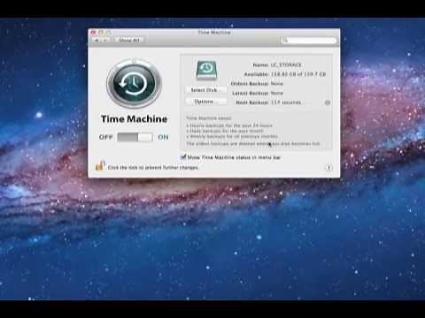 How To Use Apple Time Machine