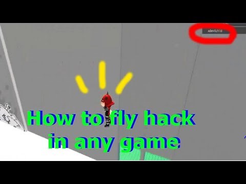 Roblox | How to fly hack in any game(UNPATCHED)