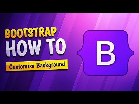 Change Bootstrap background color