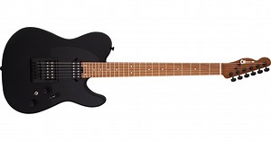 Pro-Mod So-Cal Style 2 24 HH HT CM, Caramelized Maple Fingerboard, Satin Black