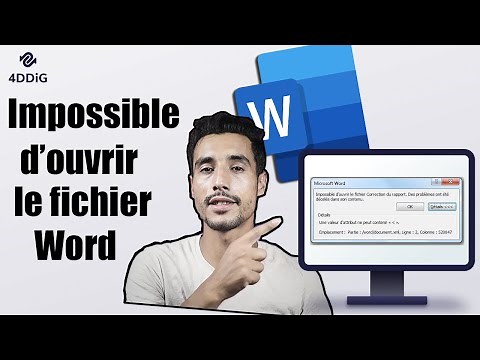 Unable to open the Word file. Problems were detected in its content. [5 Solutions]