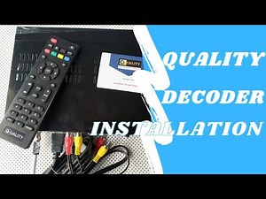 How To Install Quality Decoder - Multitv