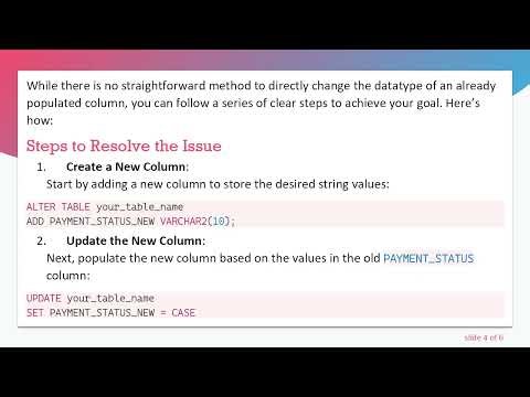Resolving the Invalid Alter Table Option in Oracle SQL