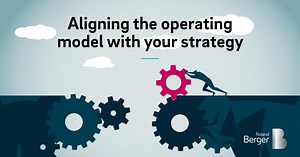 Redesign your operating model: Successfully linking strategy and execution