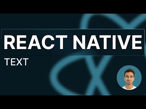 React Native Tutorial - 9 - Text