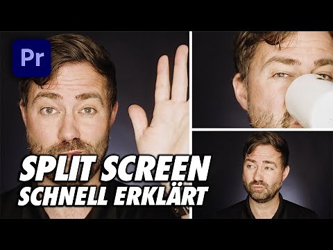 Wie man SPLIT SCREEN in Premiere Pro erstellen kann.