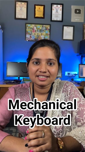 🔥Convert Normal Keybord to Mechanical Keyboard 😎 Computer Tricks #shorts #computer #google