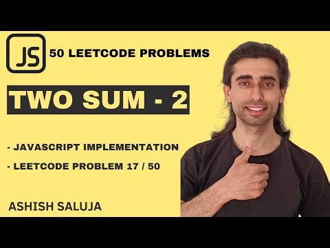 Two Sum II SOLVED! Two Pointer Trick Explained (Hindi + JavaScript) | 50 LeetCode Challenge (17)