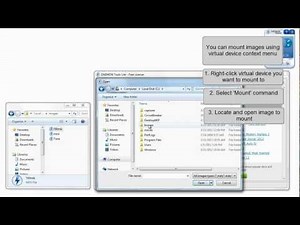 DAEMON Tools Lite: Mount image howto