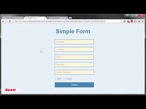 How to Create Registration Form Using HTML & CSS
