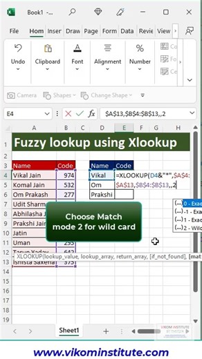 61K views · 345 reactions |  Master the Art of Fuzzy XLOOKUP in...