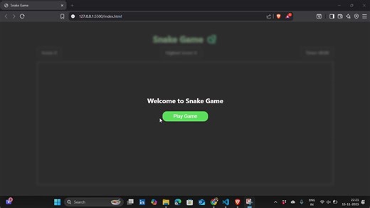 #javascript #frontenddevelopment #miniprojects #learningjourney #snakegame #webdevelopment | Vasundhara Thakur
