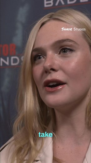 26K views · 1.9K reactions | Elle Fanning is a Predator and Alien fangirl! The new Predator film, Badlands, offers a fresh take on the franchise. For the first time, you'll root for the Predator as you learn about its history and lore. #ElleFanning #PredatorBadlands #Predator #Badlands #ArnoldSchwarzenegger #MovieNews #Viral #Trending | Shade Studios | Facebook