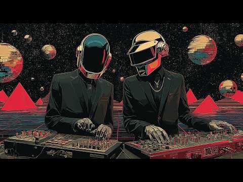Daft Punk Style Cyberpunk Mix🤖 | Chillwave, Synthwave, Retro Funk, Nu Disco, Electronic Playlist