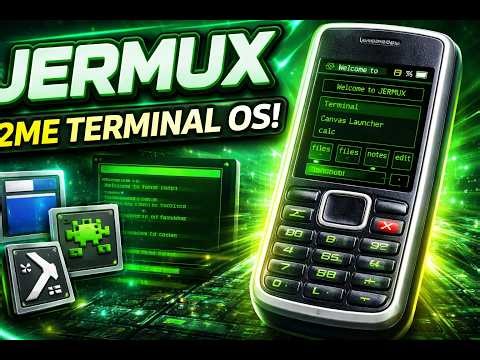 JERMUX is a J2ME MIDlet (Java ME, CLDC 1.1 / MIDP 2.0)