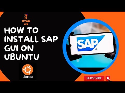 How to install SAP GUI on Ubuntu || install SAP GUI 7.70 on Ubuntu