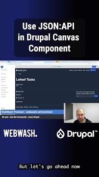 (Part 1) - Use JSON:API in Drupal Canvas Component