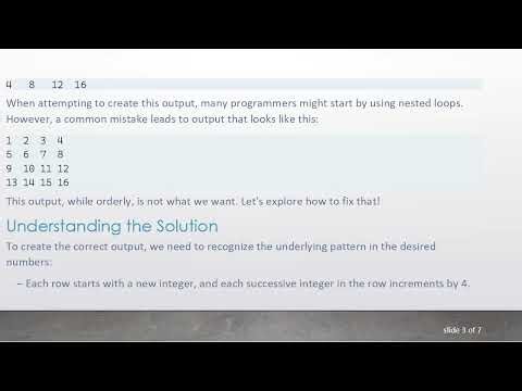 How to Print Integers in a 4x4 Format in Java Without Using Arrays