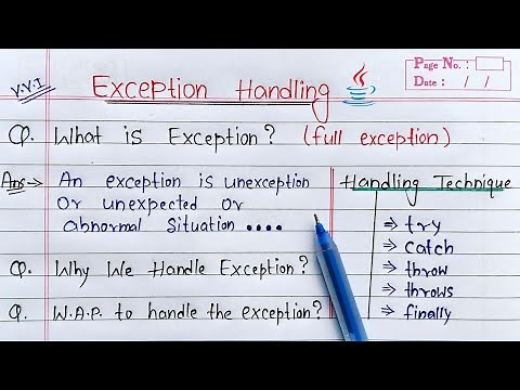 Exception Handling in Java | ArithmeticException