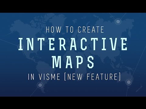 How to Create an Interactive Map with Visme