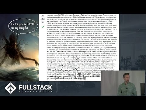 RegEx Tutorial - A Tutorial on Regular Expressions and HTML Parsing