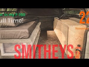 Living in my F-150 Full time | NEW Camper Shell | Tour Update!