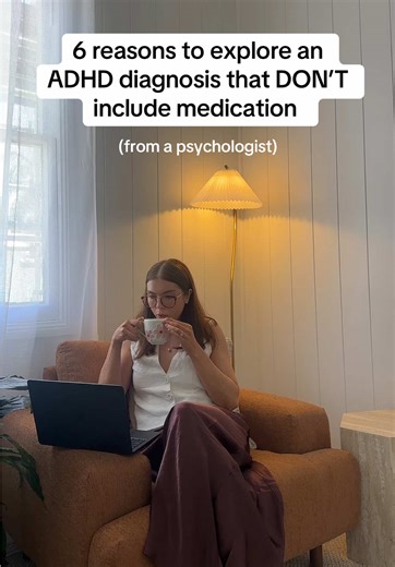 The clarity of an ADHD diagnosis goes far beyond medication!! Here’s why: 1. Evidence-based management of ADHD is a combination of BOTH medication and psychological strategies. Therapy and behavioural strategies are just as important as medication 2. It completely reframes everything about yourself - especially unhelpful inner narratives and beliefs 3. Stops self-gaslighting and validates your struggles!! It stops the ‘I’m just lazy’ narrative and helps to reduce shame 4. Brings more clarity or 